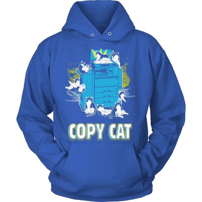 Sweats À Capuche De Chat De Copie De Conception Unique