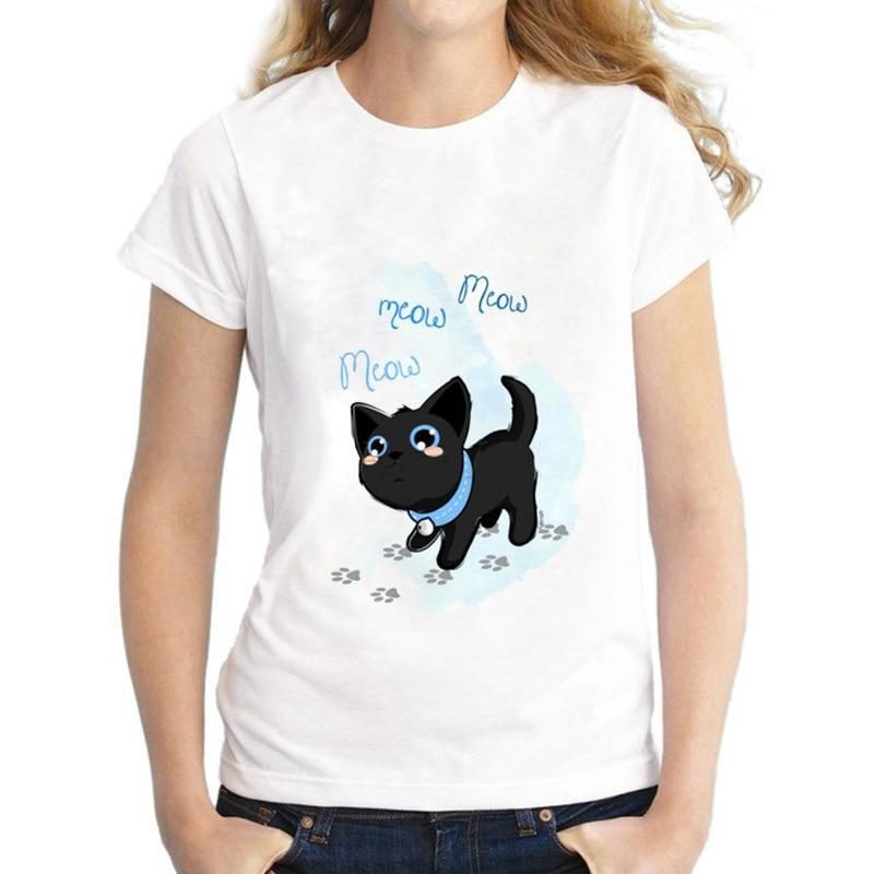 T-shirt Miaou Miaou Miaou Imprimante