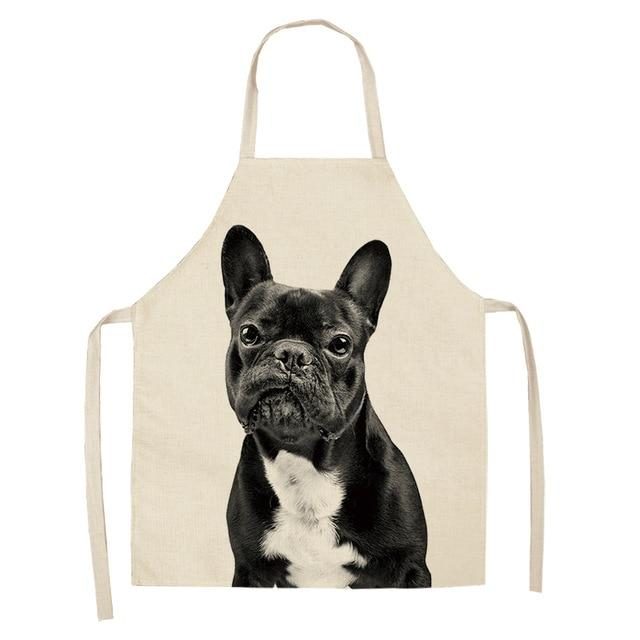 Tablier De Cuisine À Imprimé Chien