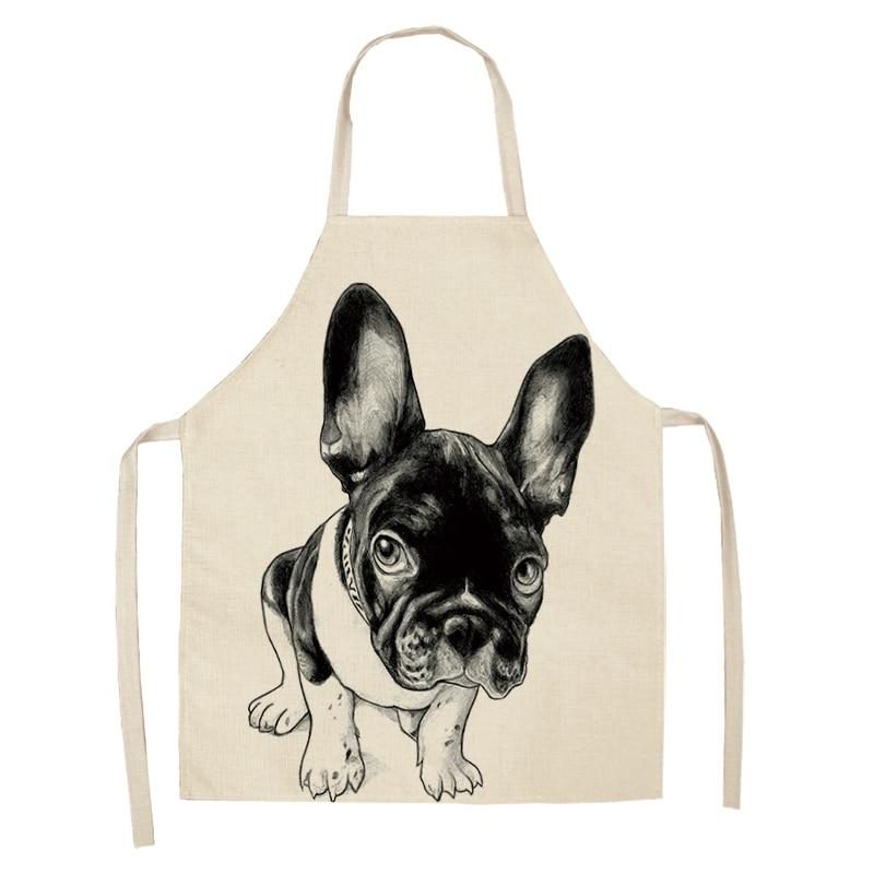 Tablier De Cuisine À Imprimé Chien