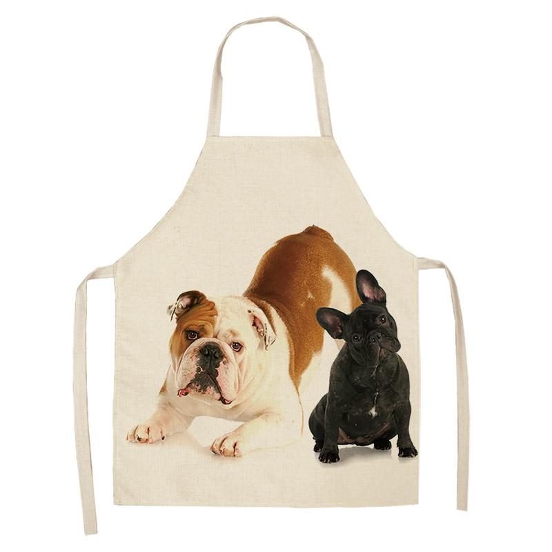 Tablier De Cuisine À Imprimé Chien