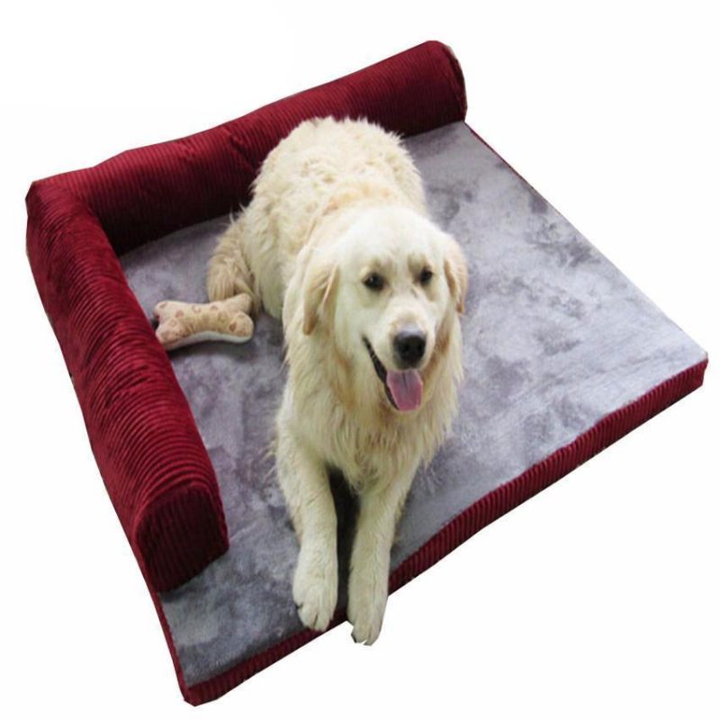 Tapis De Canapé Confortable Et Amovible Pour Chien