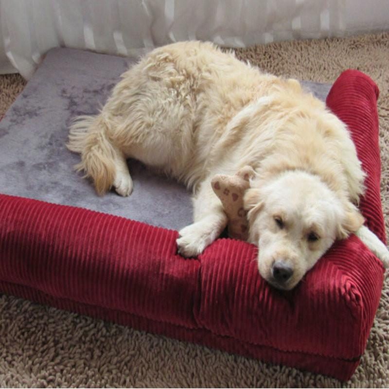 Tapis De Canapé Confortable Et Amovible Pour Chien