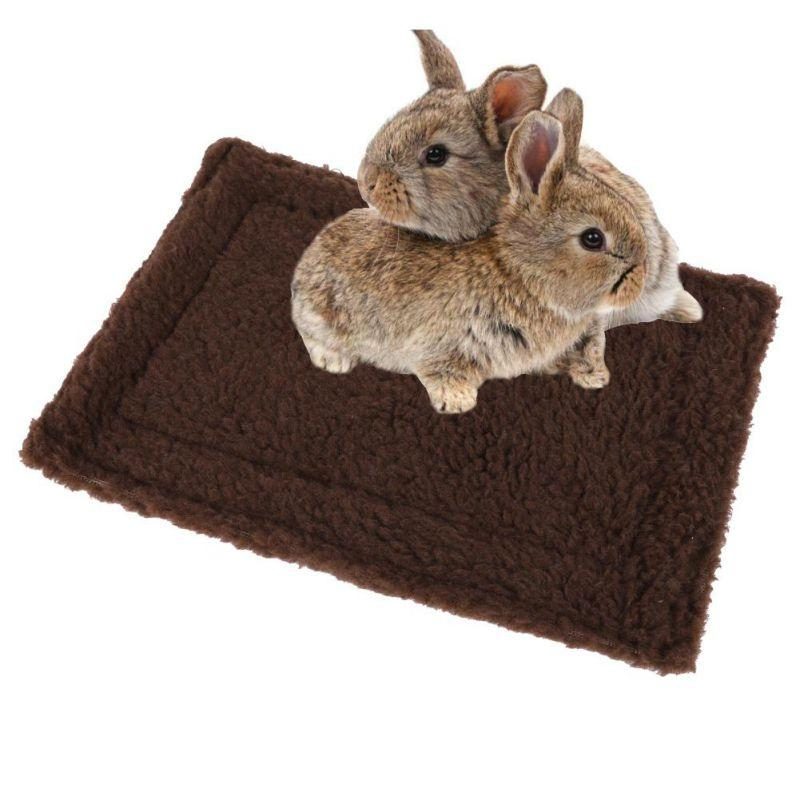 Tapis De Lapin En Polaire Double Face