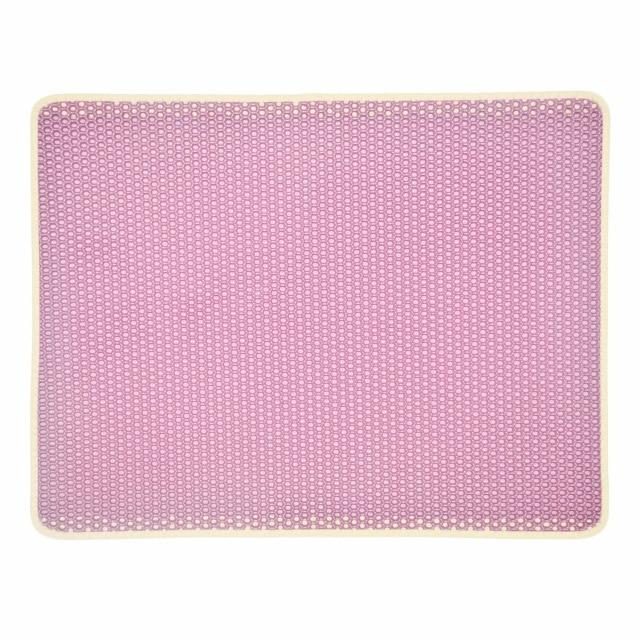 Tapis De Litière Pour Animaux De Compagnie Double Couche