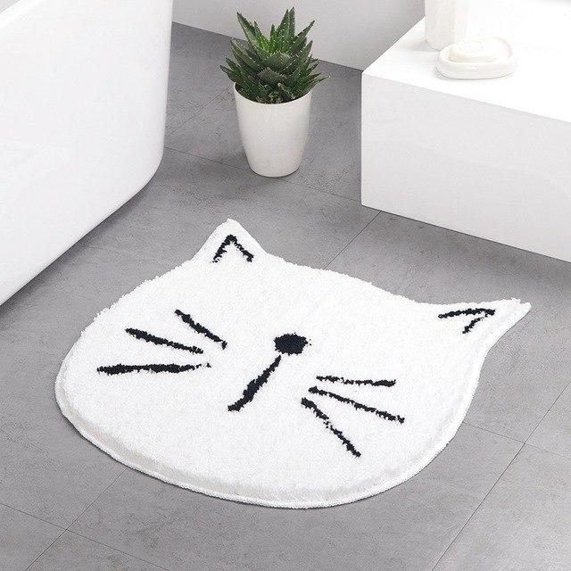 Tapis De Porte Mignon Chat Doux