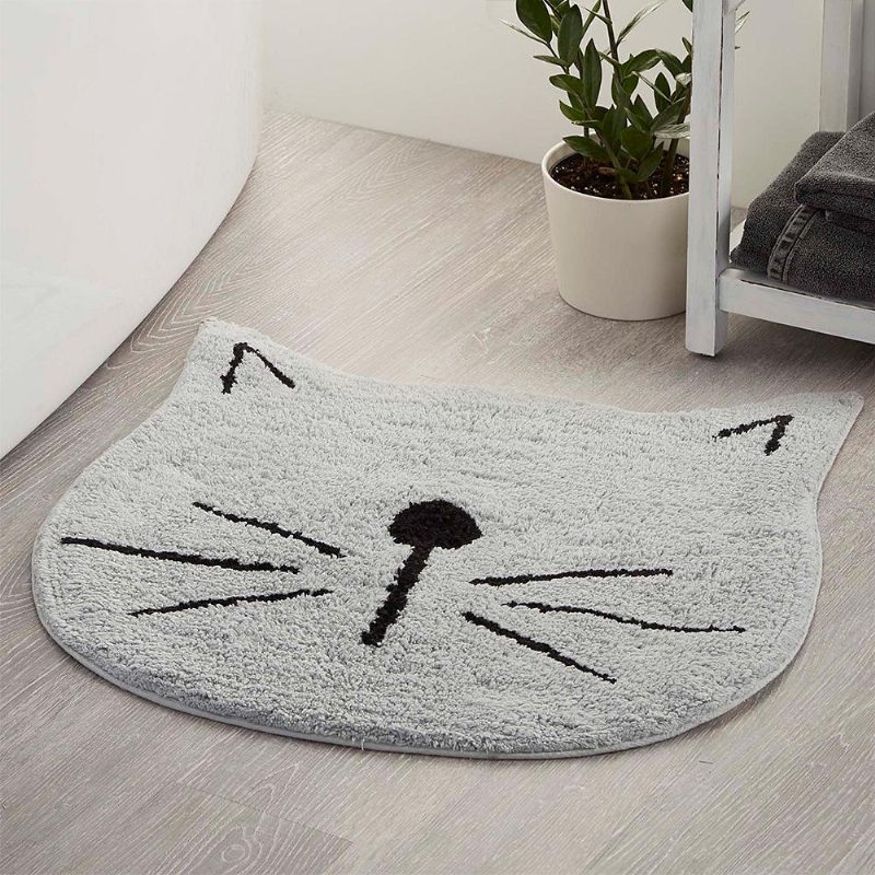 Tapis De Porte Mignon Chat Doux