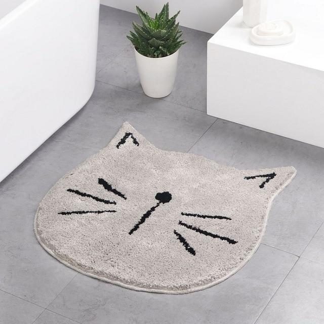 Tapis De Porte Mignon Chat Doux