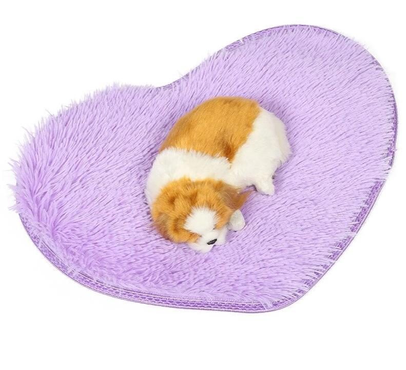 Tapis Pour Animaux De Compagnie En Forme De Coeur