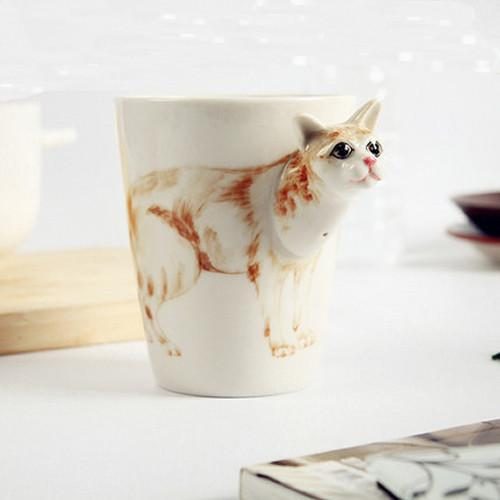 Tasse À Boire En Céramique De Chat Birman 3d