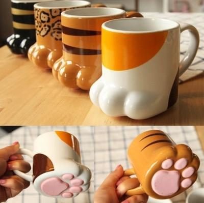 Tasse À Café Créative Pattes De Chat Mignon