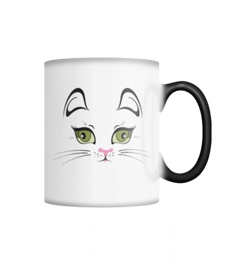 Tasse Changeante De Couleur De Chat Mignon En Édition Limitée