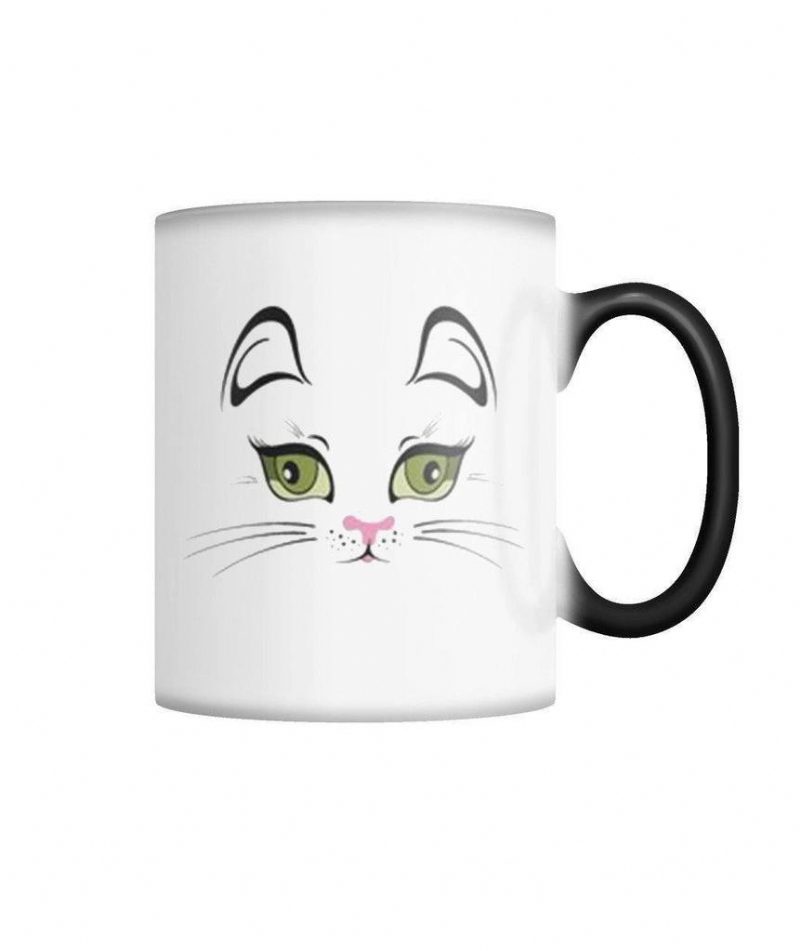 Tasse Changeante De Couleur De Chat Mignon En Édition Limitée