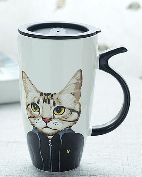 Tasse Créative Drôle De Chat En Édition Limitée