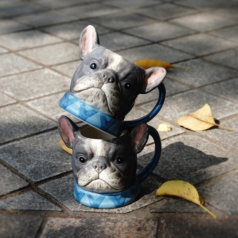 Tasse De Bouledogue Créatif Mignon