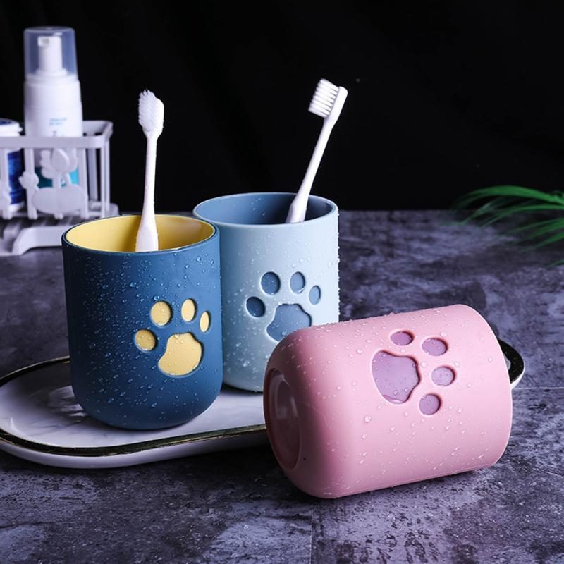 Tasse De Brosse À Dents De Griffe De Chat