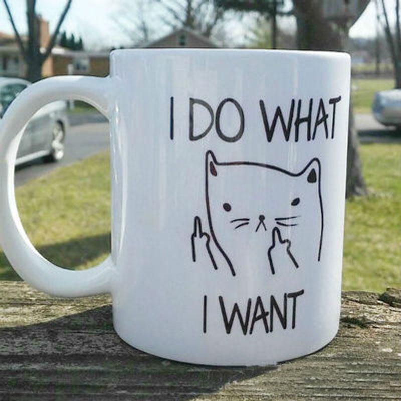 Tasse De Café Créative De Chat