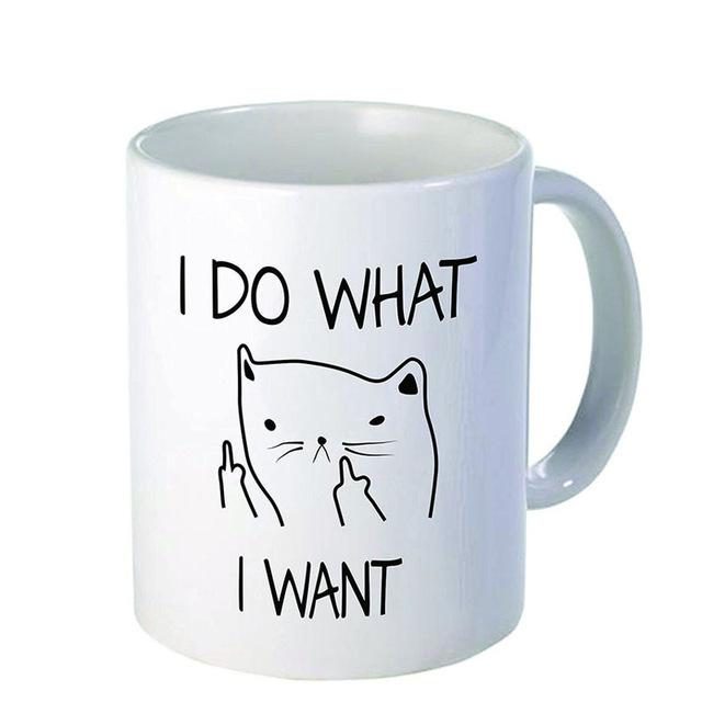 Tasse De Café Créative De Chat