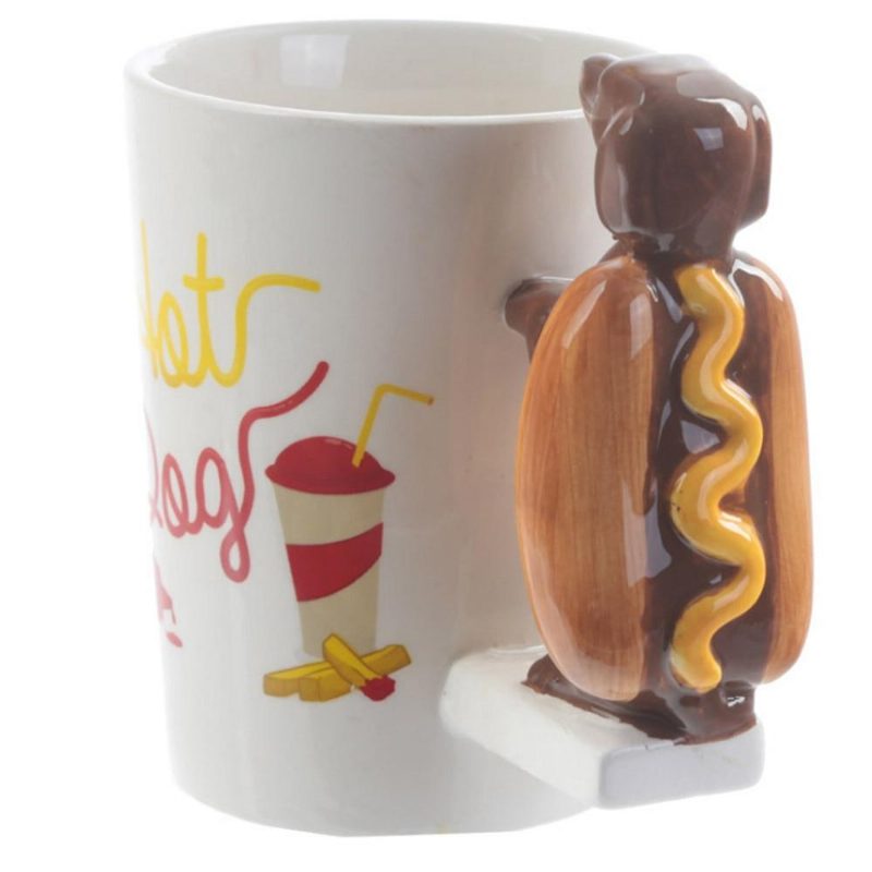 Tasse De Hot-dog 3d