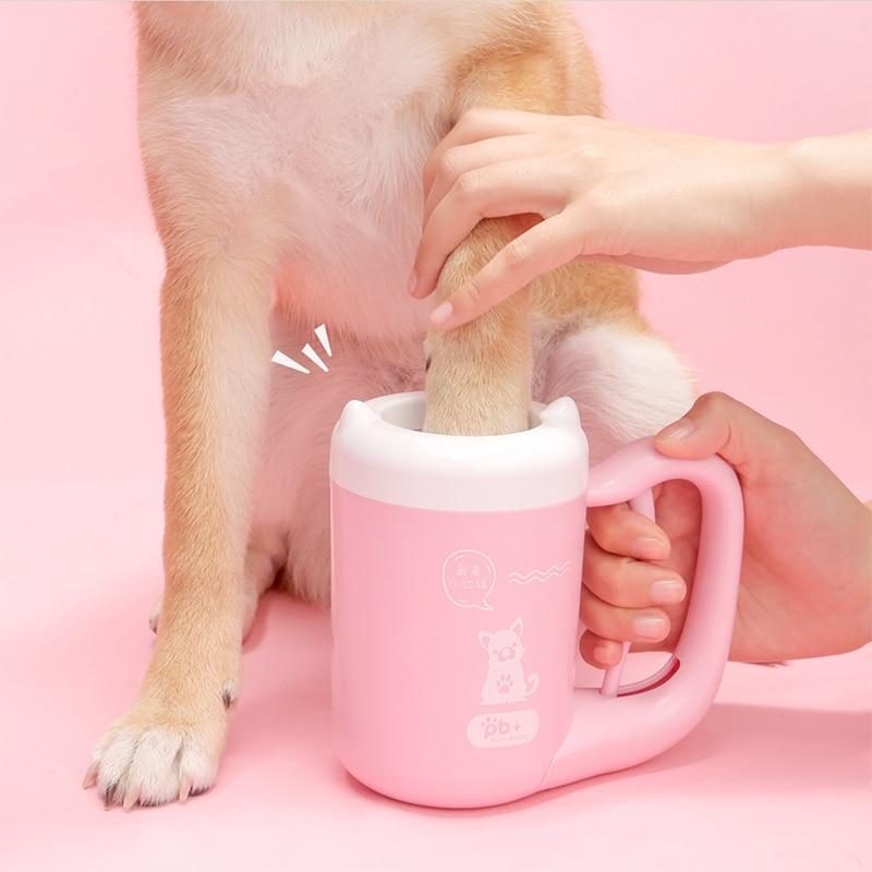 Tasse De Nettoyage De Pied D'animal Familier