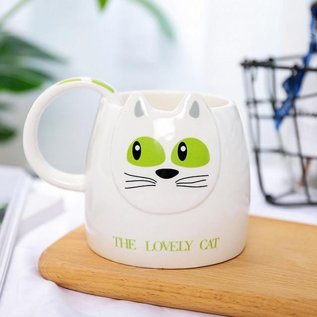 Tasse De Tête De Chat Mignon