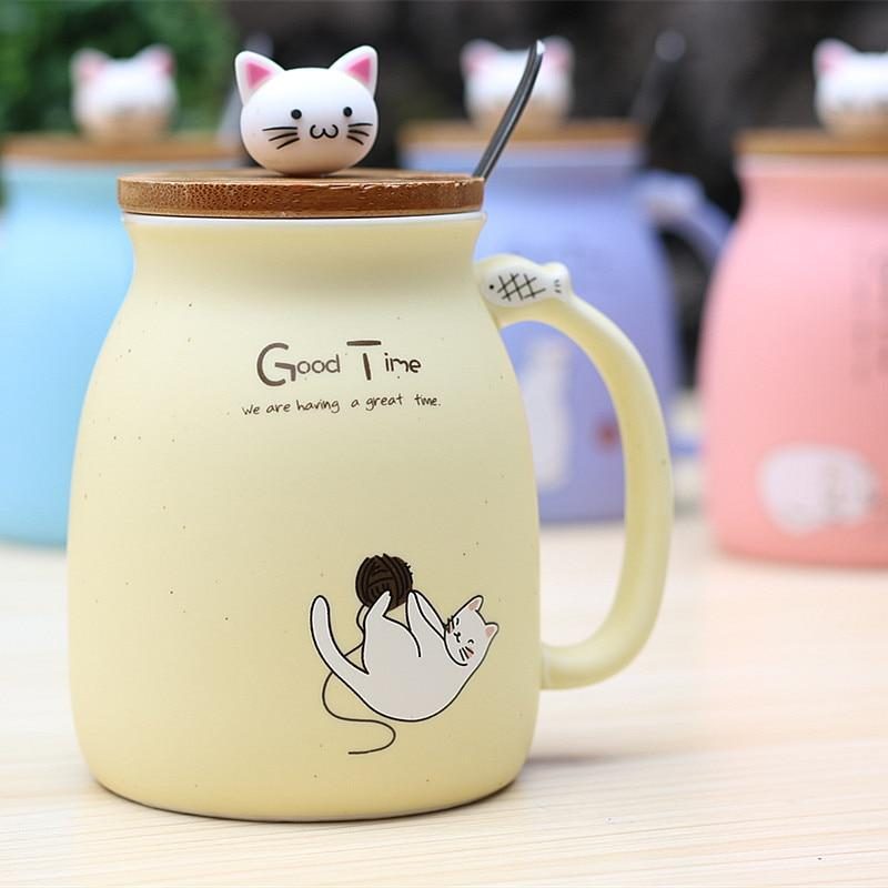 Tasse Résistante À La Chaleur De Conception De Chat Mignon Incroyable