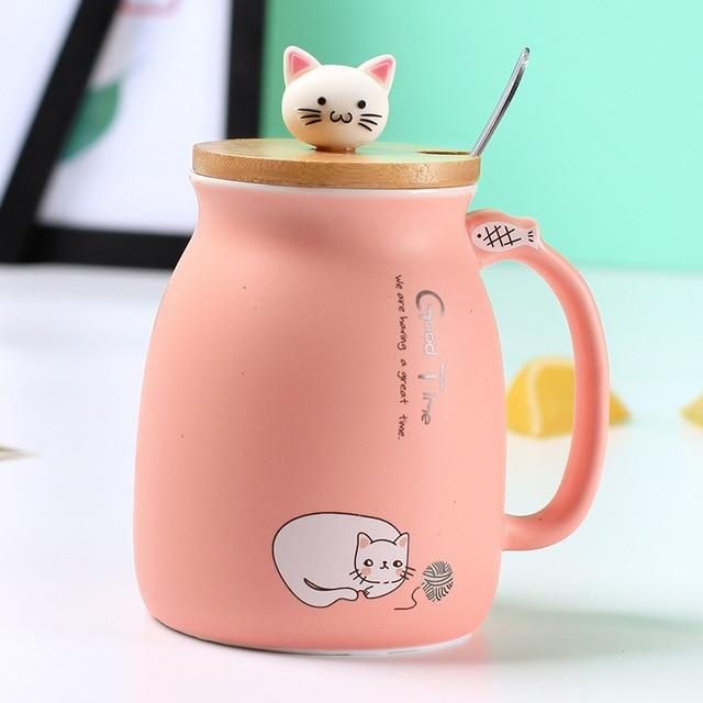 Tasse Résistante À La Chaleur De Conception De Chat Mignon Incroyable