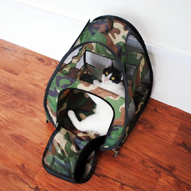 Tente Pour Animaux De Compagnie Camouflage