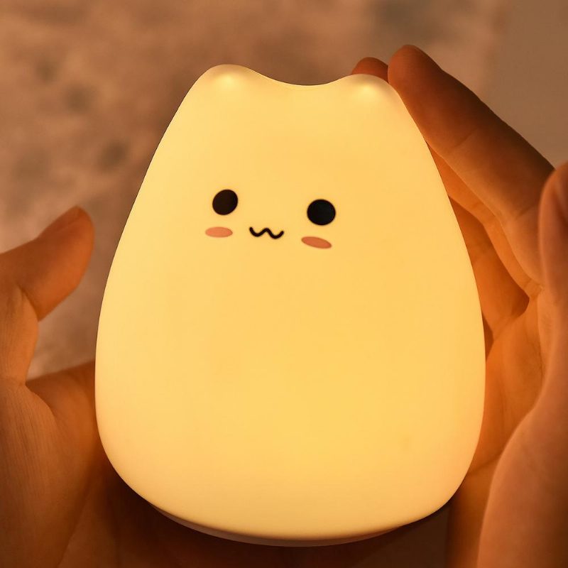 Veilleuse De Décoration Led En Forme De Chat