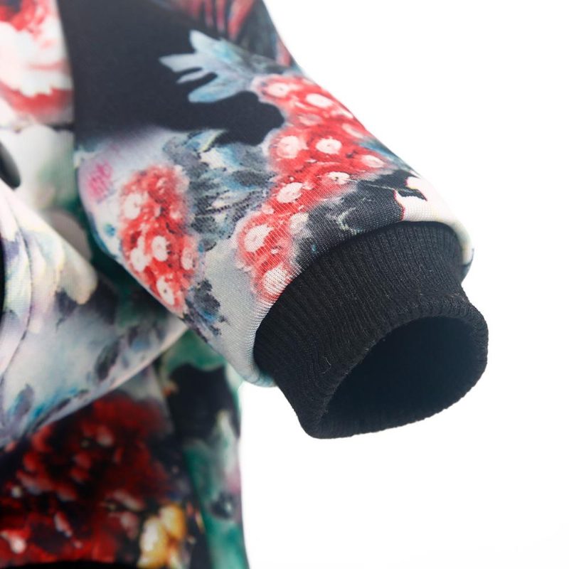 Veste Pour Animaux De Compagnie À Imprimé Floral