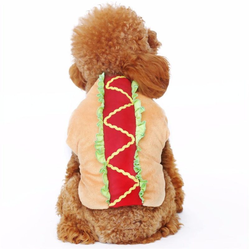 Vêtements Pour Chiens De Conception De Hot-dogs Mignons