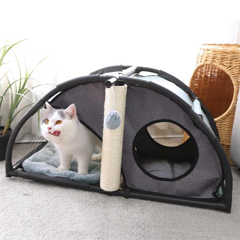 Villa Multifonctionnelle Pour Animaux De Compagnie Double Face