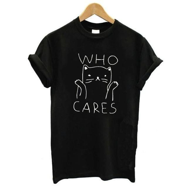 Who Cares T-shirt Graphique